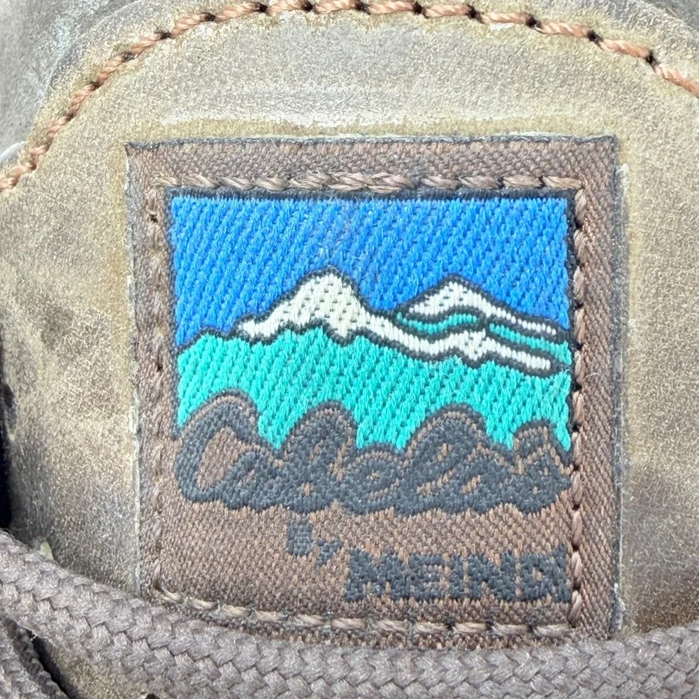 Cabelas by Meindl Gore-Tex Hiking Boots Mens 9 D Brown Leather Made in Germany